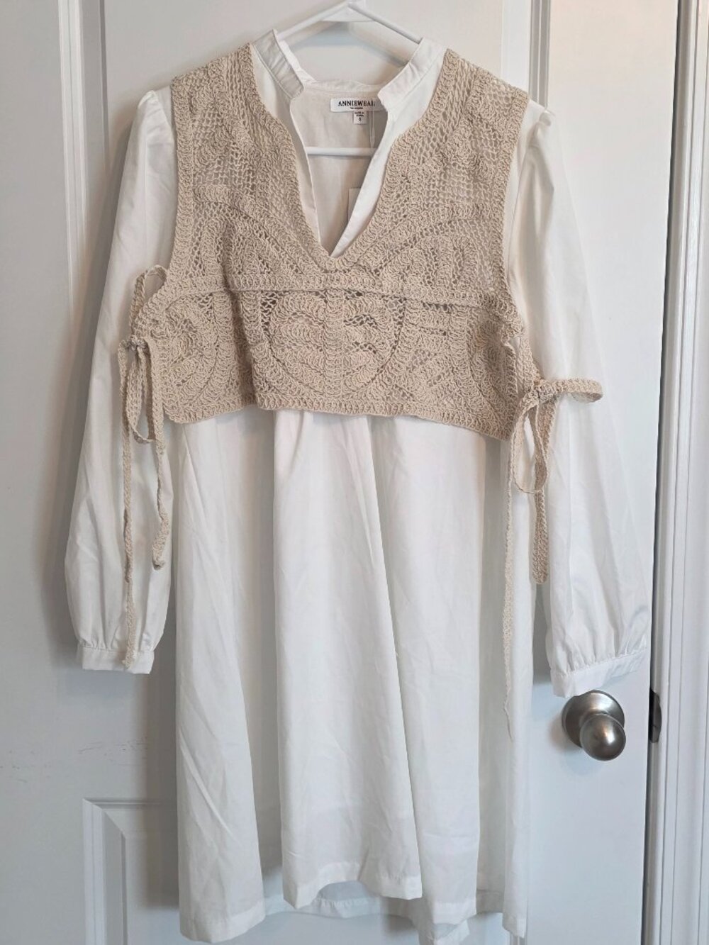 Two-in-One Sweater Mini Dress Combo in Size Small